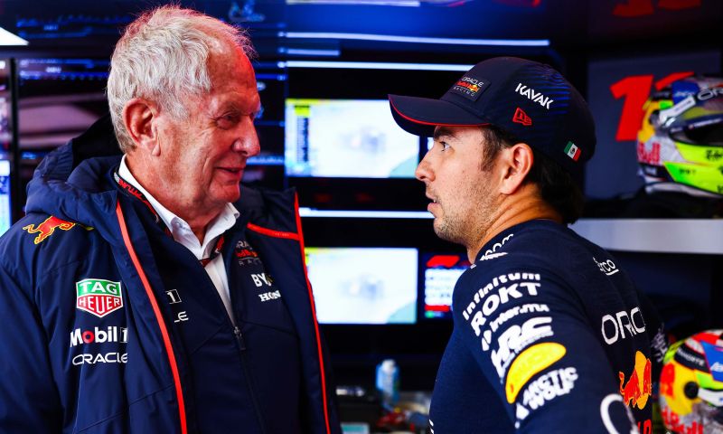 Marko defiende a Pérez por su posición junto a Verstappen Holanda 2023 F1