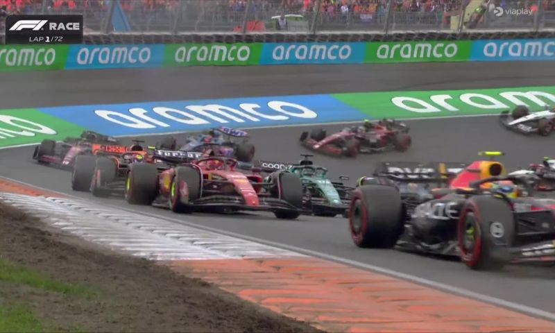 Rain at start creates sizzling opening lap of Dutch GP