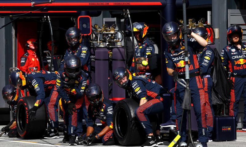 Red Bull fa il pit stop più veloce del GP d'Olanda