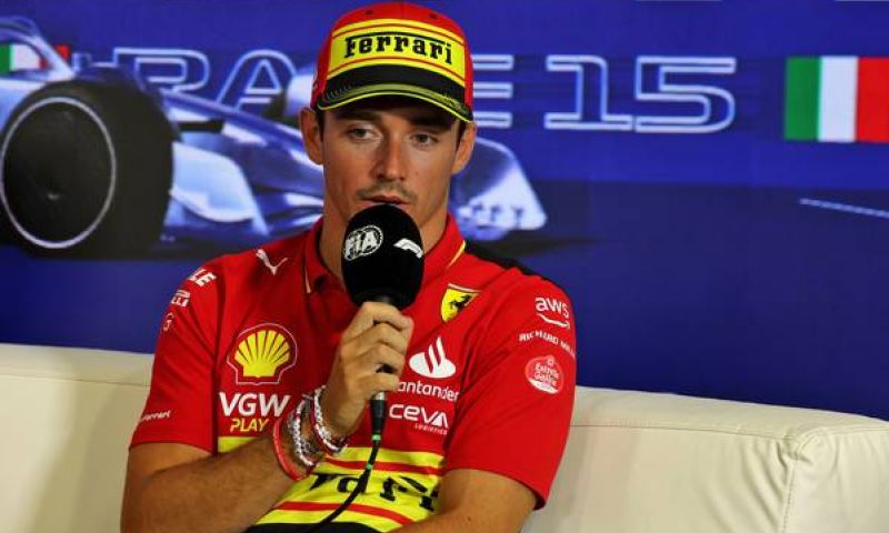 Charles Leclerc dubita delle possibilità di podio della Ferrari nella gara di casa a Monza