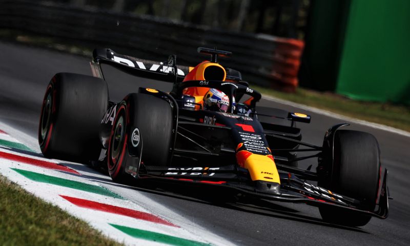 Verstappen feliz com o P2 na classificação do Grande Prêmio da Itália 2023