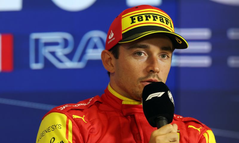 leclerc voorafgaand aan gp italie gaat voor zege maar minder competitief