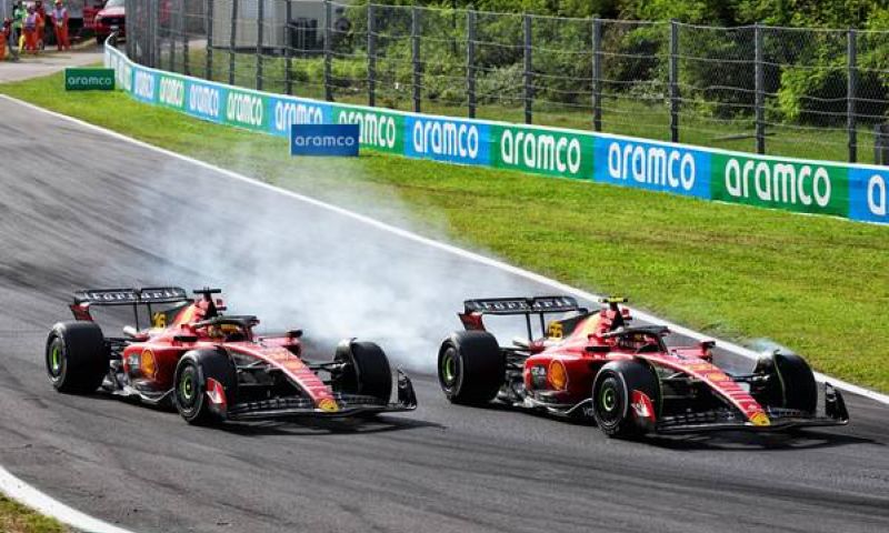 Leclerc over gevechten met Perez en Sainz Grand Prix van Italië 2023