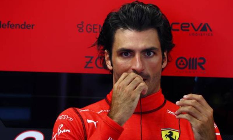 Carlos Sainz defiende podio de Ferrari en casa en GP de Italia 2023 de F1