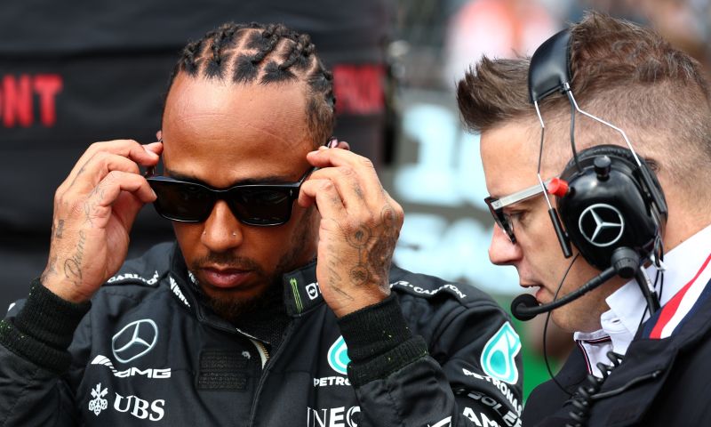 Doelen van Hamilton bij Mercedes voor '24 en '25: 'Terug aan de top komen'