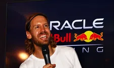 Thumbnail for article: A happy Vettel back in the RB7!