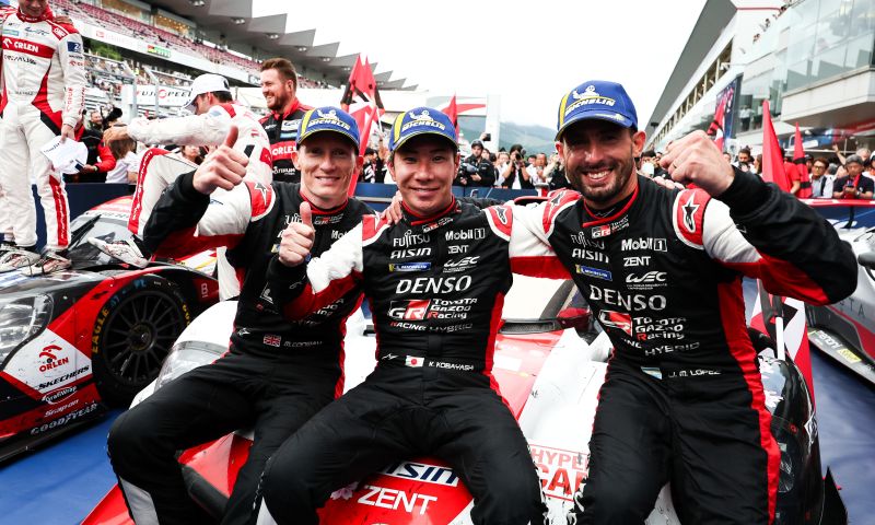 piloti toyota stupiti dopo il titolo nel wec