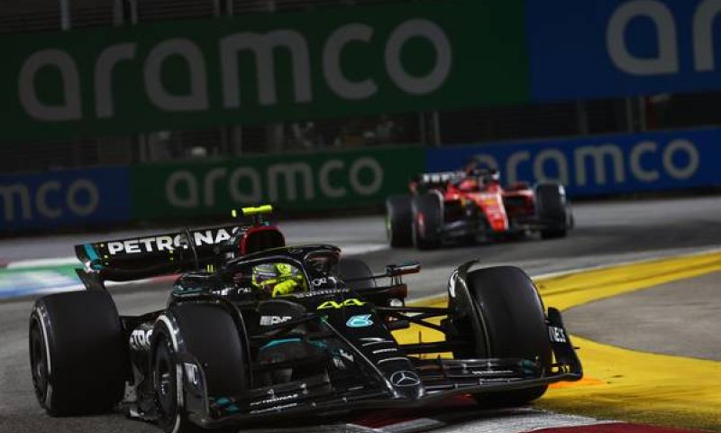 Lewis Hamilton Wore Sequins With Boots at The F1 Singapore Grand Prix –  Footwear News