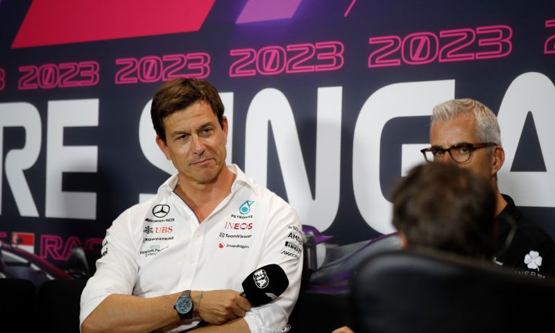 Wolff over terugkomen Red Bull na GP Singapore
