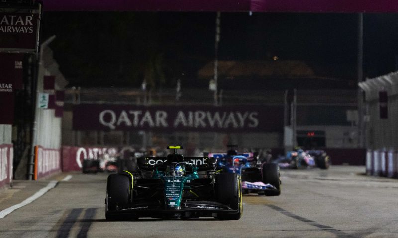 Alonso antes del GP de Japón 2023 F1 GP Singapur GP Italia Aston Martin