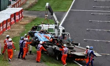 Thumbnail for article: Sargeant crashes again: 'Minor mistake in that corner has big consequences'