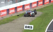 Thumbnail for article: Sargeant crashes into the wall: Japanese GP qualifying briefly halted