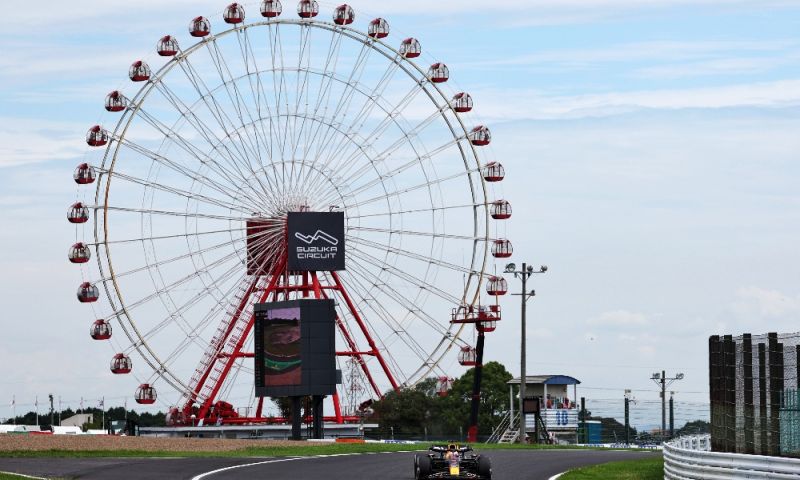 Max Verstappen tops fp3 at Suzuka