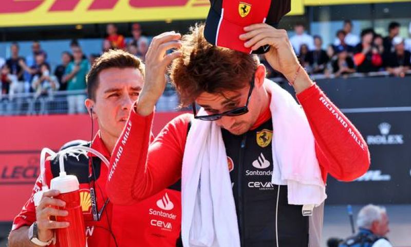 Leclerc thought DNF for Verstappen Suzuka GP Japan 2023