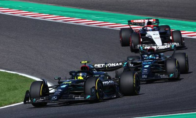 Mercedes sobre GP Japón. 'Hacer truco de Sainz de DRS no habría funcionado'