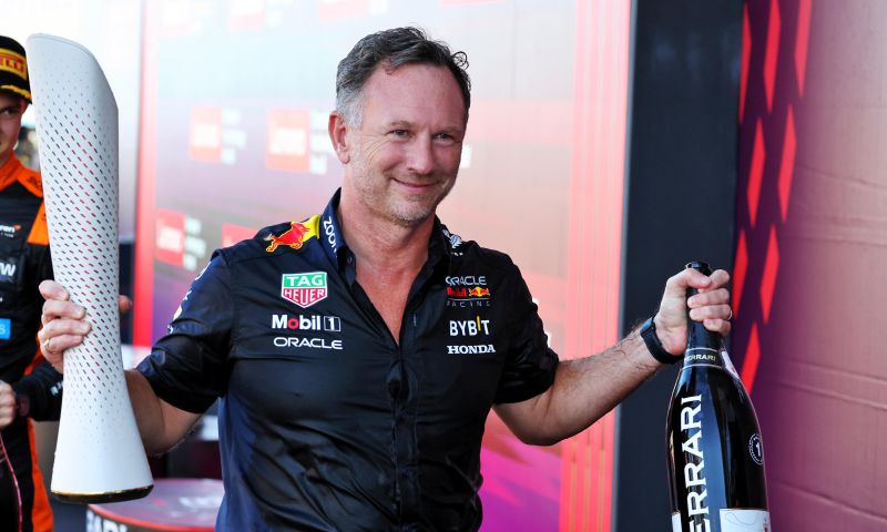 Horner over teamgenoot van Verstappen na 2024