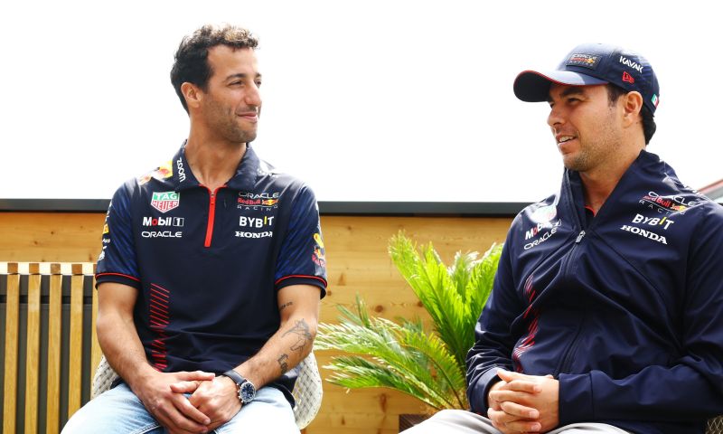 daniel ricciardo favorito per sostituire sergio perez alla red bull racing