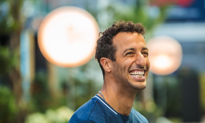 Ricciardo em período de férias após a saída da McLaren