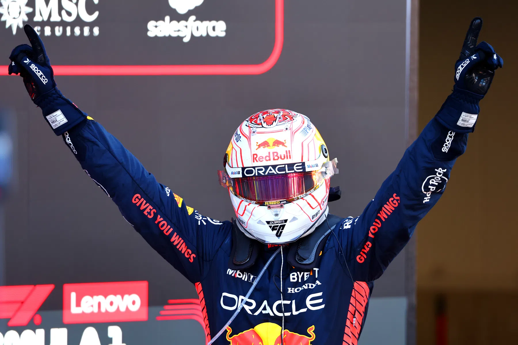 Max Verstappen de Red Bull, habla previo al GP de Qatar 2023 F1 en Losail