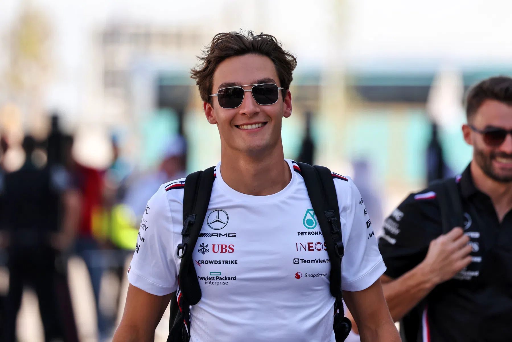 George Russell, contento con su P2 en Clasificación de GP Qatar 2023 de F1