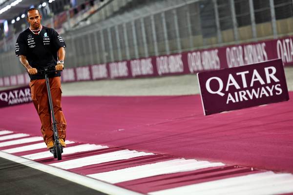 Weerbericht GP Qatar gevoelstemperatuur 40 graden