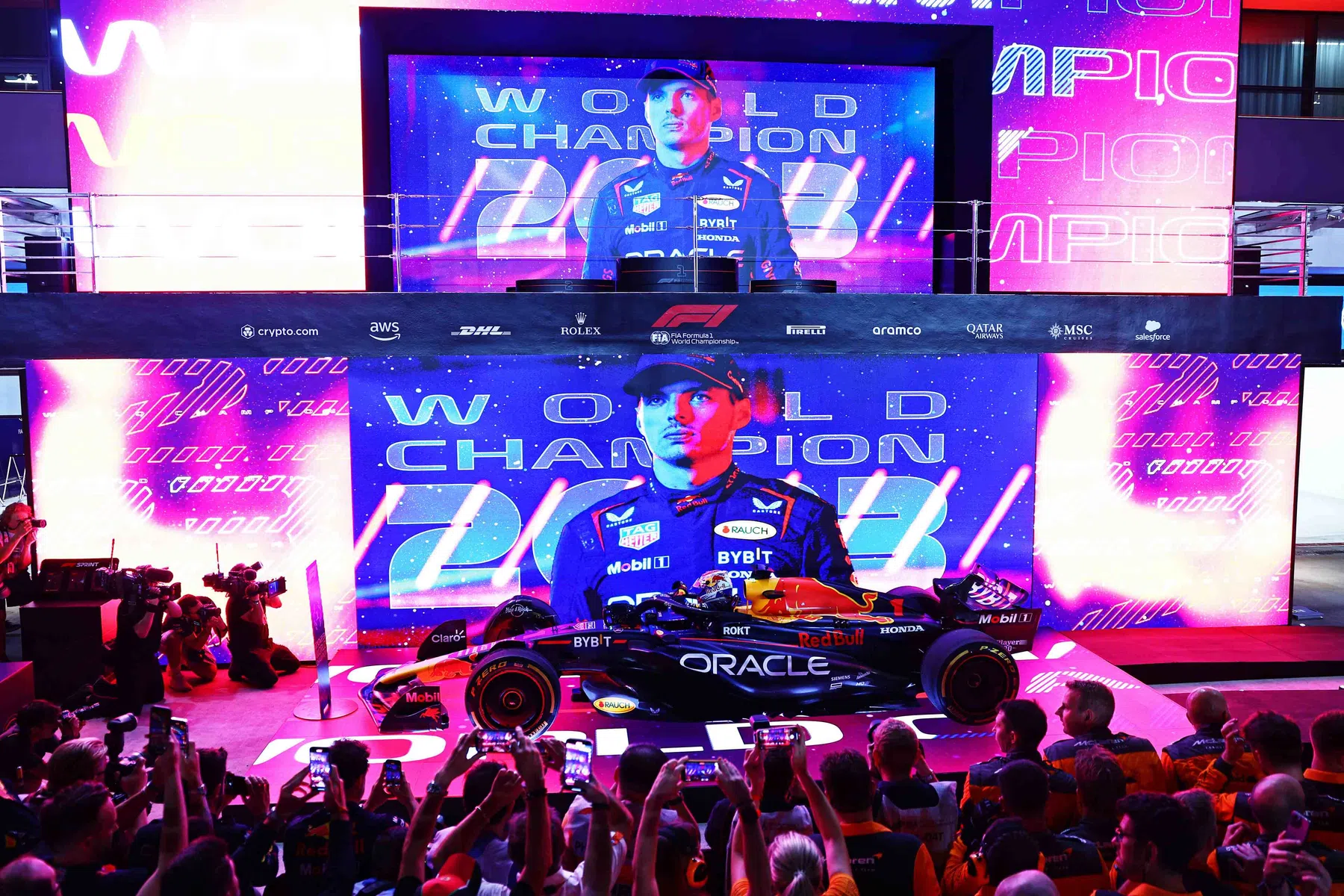 Manager Verstappen  na wk titel qatar