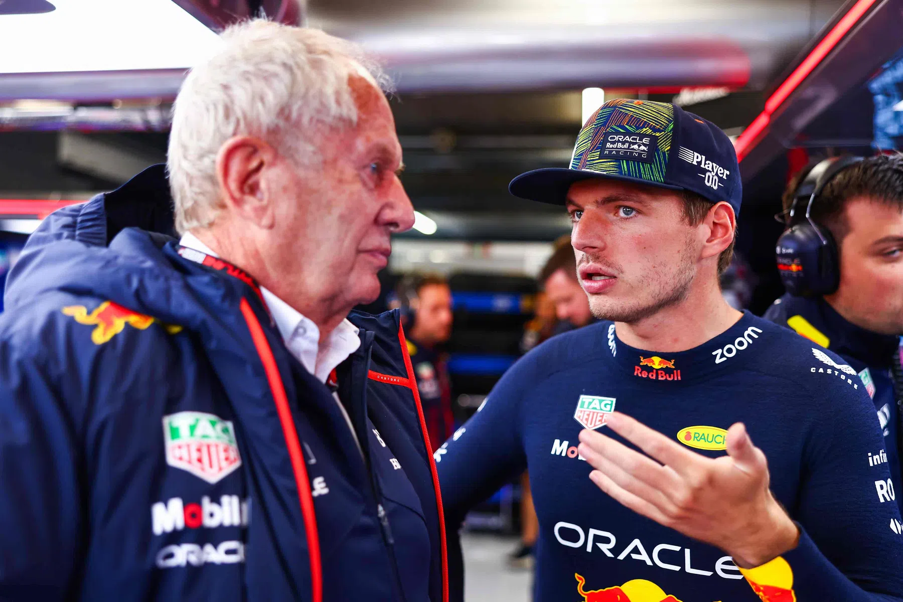 reazione marko dopo il titolo verstappen 2023