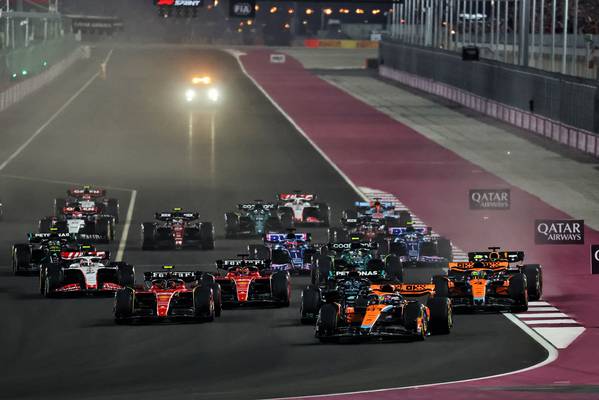 Piastri wins sprint race Qatar Grand Prix 2023 Verstappen world champion