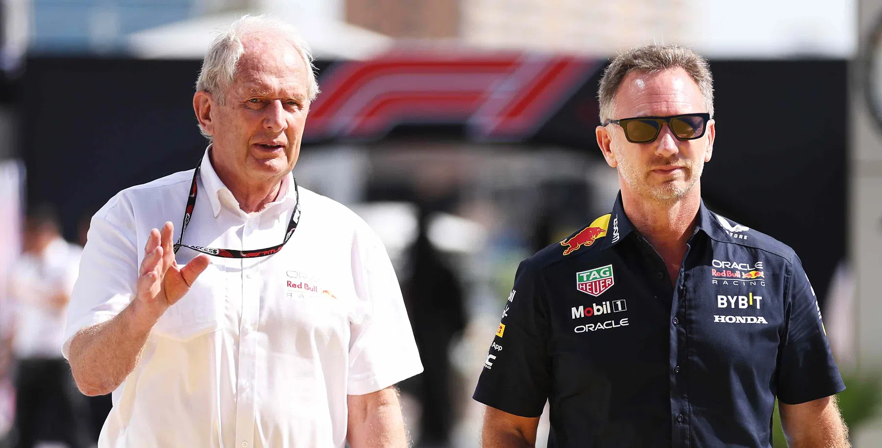 Horner y Marko tras el sprint Qatar 2023