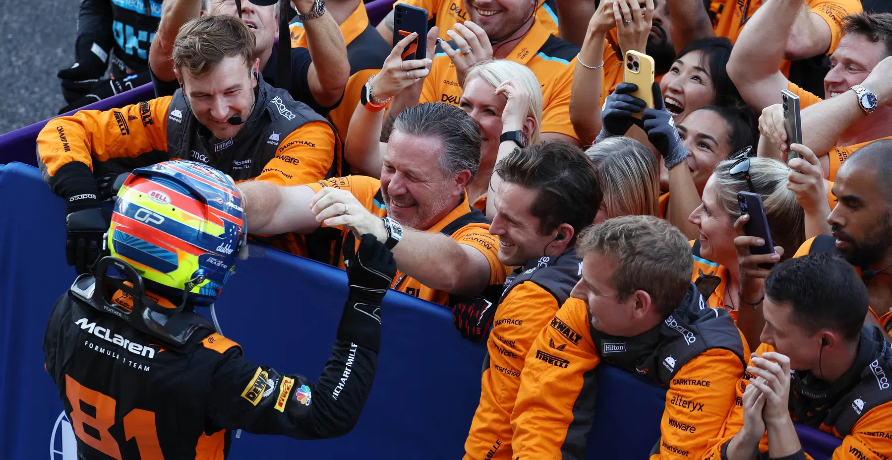 McLaren vergeet podiums F1 kampioen