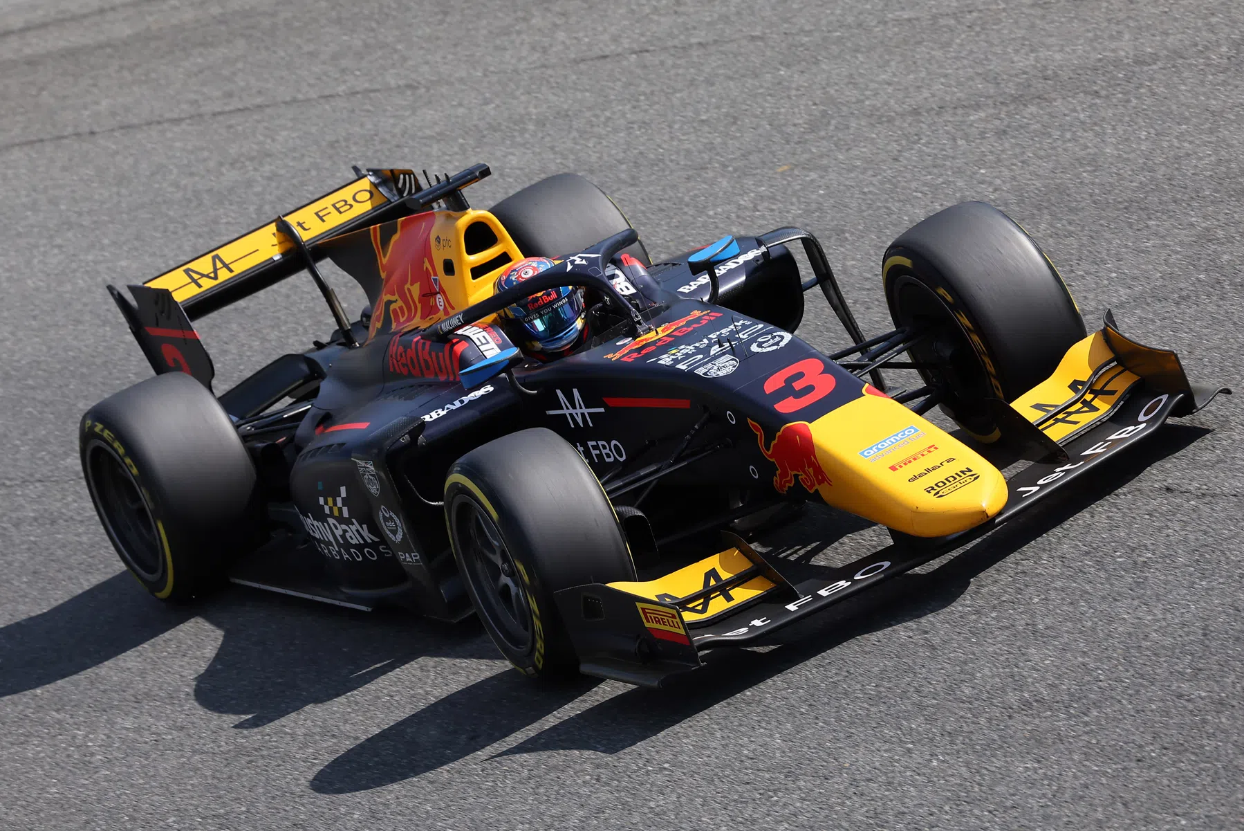 red bull stopt met fittipaldi en maloney