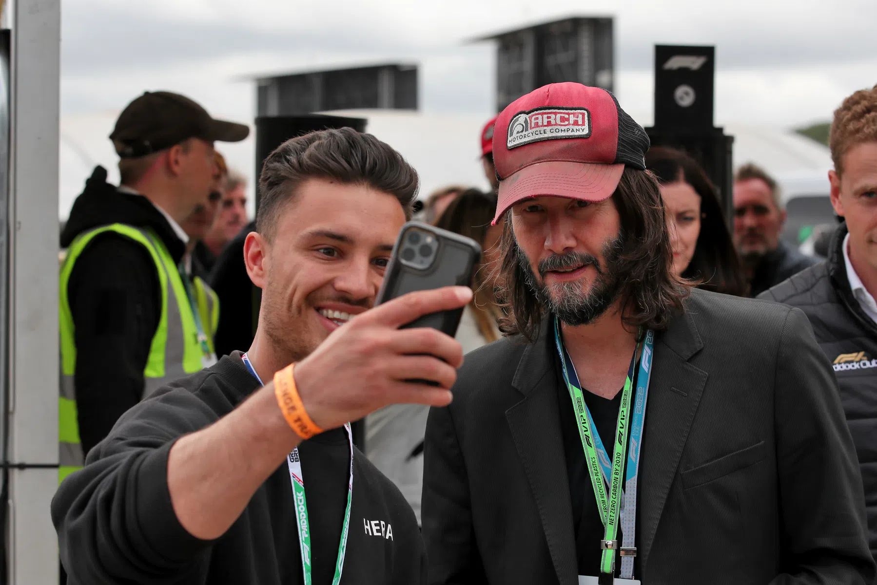 keanu reeves dans la formule 1