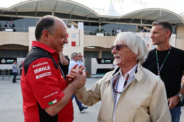 Jeremy Clarkson laughs at Bernie Ecclestone fine