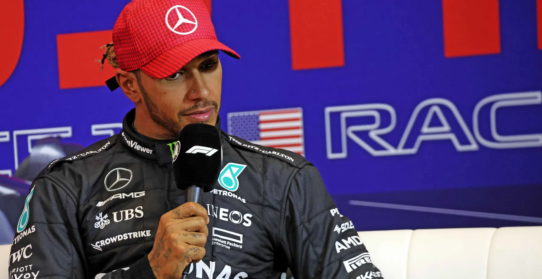 Hamilton aprendió mucho de Verstappen en el sprint de estados unidos