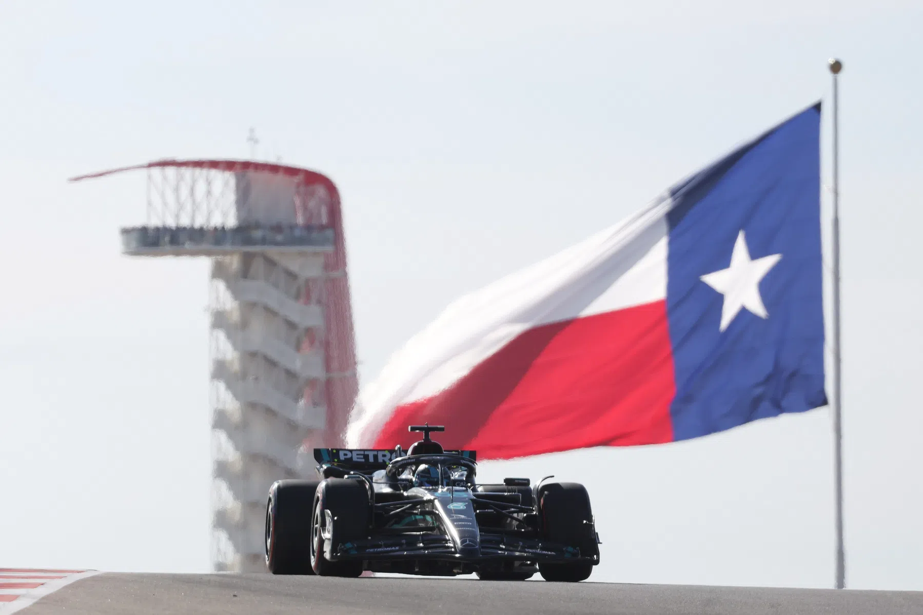 Russell, Norris y Leclerc celebran un hito en el GP de EE.UU. Austin 2023