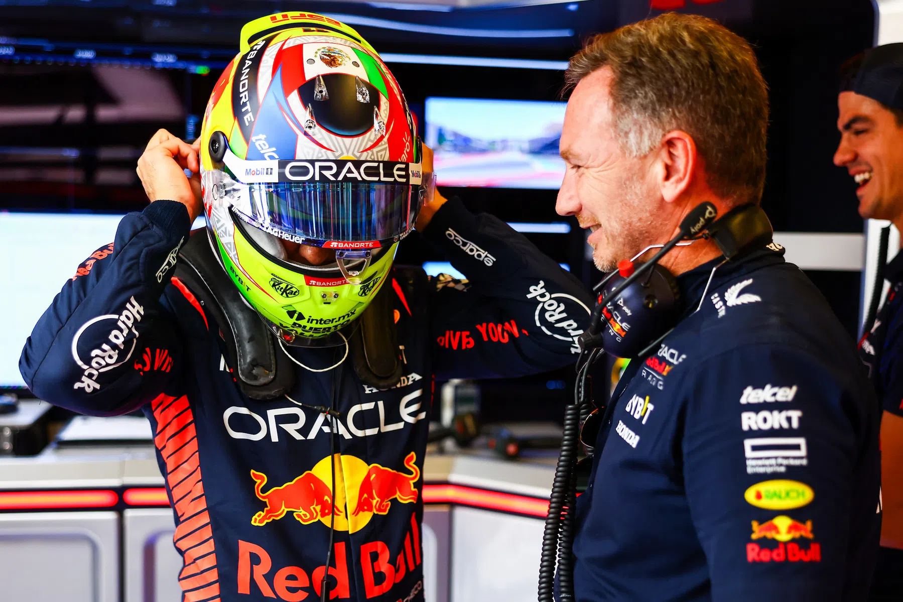 Horner, contento tras la carrera de Sergio Pérez en el GP de los EEUU F1