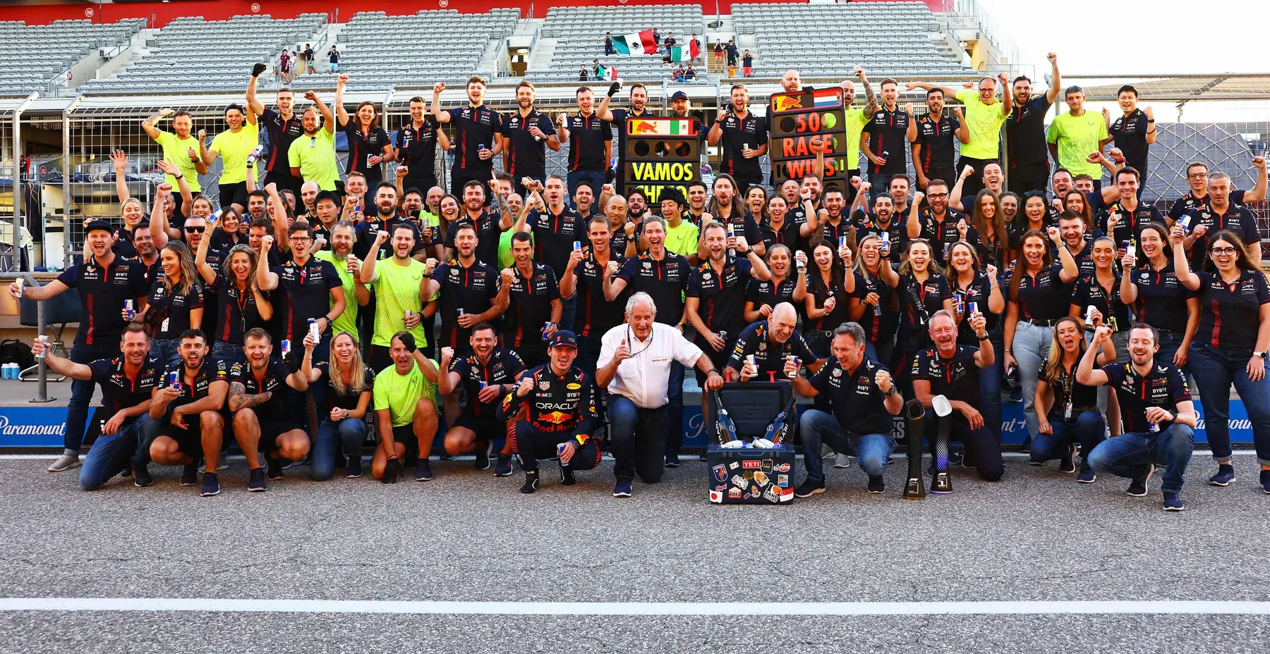 Verstappen Red Bull bate récords en el Gran Premio de México