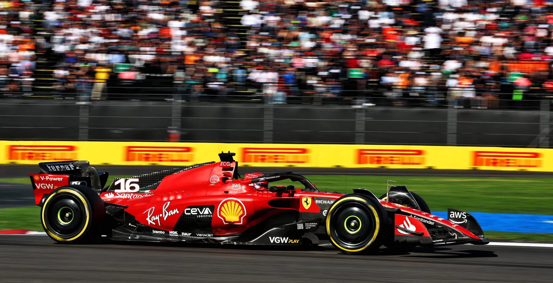 F1 Mexican Grand Prix qualifying results leclerc sainz verstappen