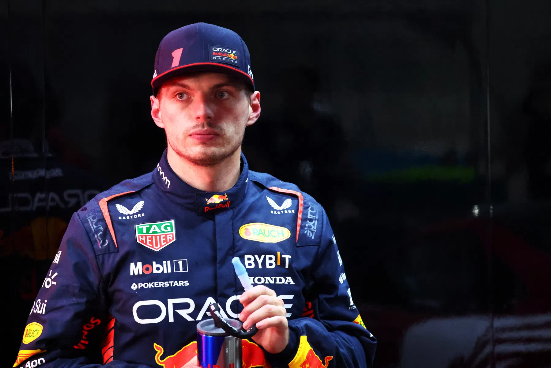 max verstappen reaction pole grand prix brazil