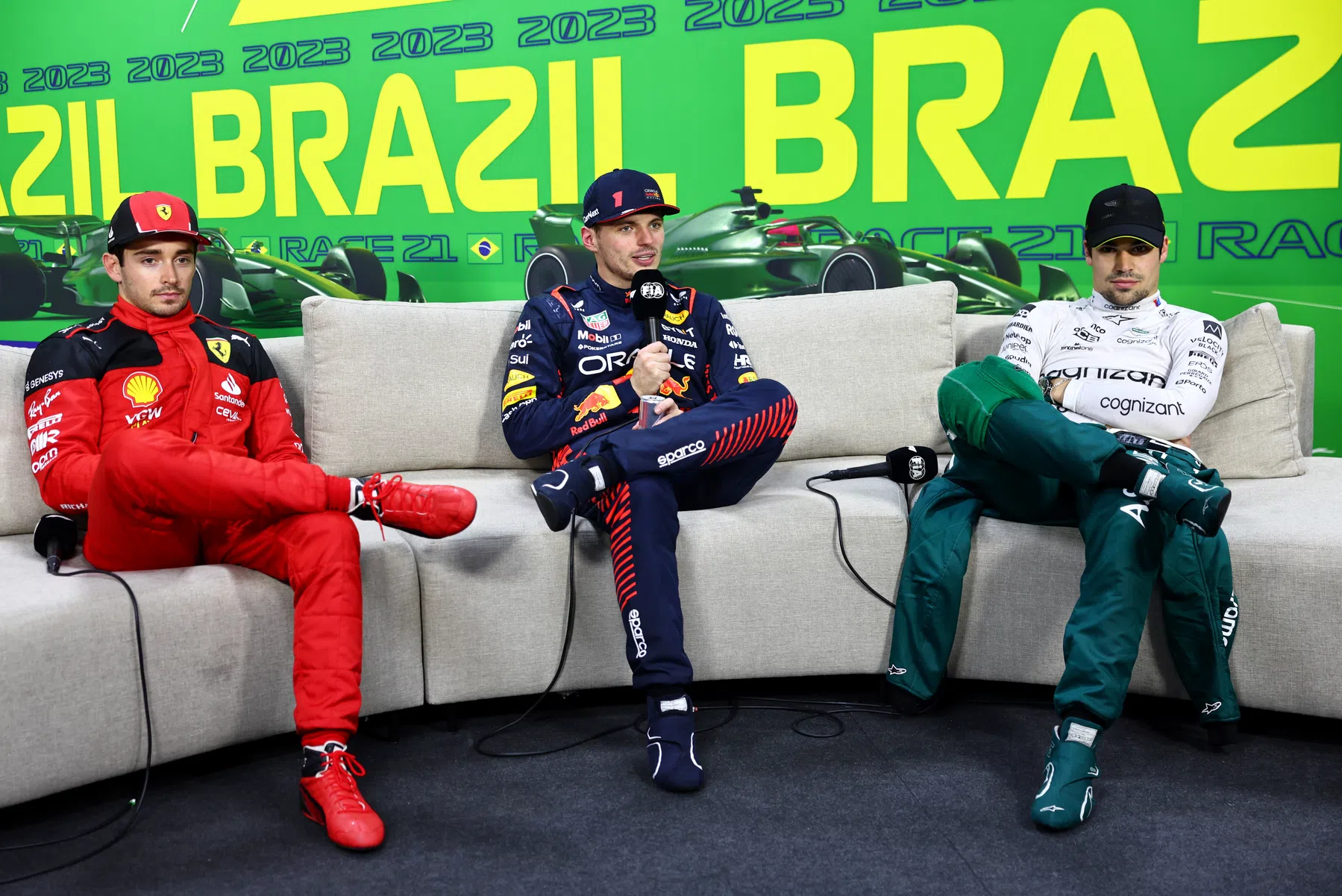 Leclerc: Acho que a Red Bull vai vencer no domingo