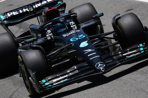 Russell Reaktion Sprintrennen Brasilien Grand Prix Mercedes