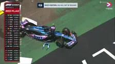 Thumbnail for article: Ocon crashes and hits Alonso, but blames Aston Martin driver