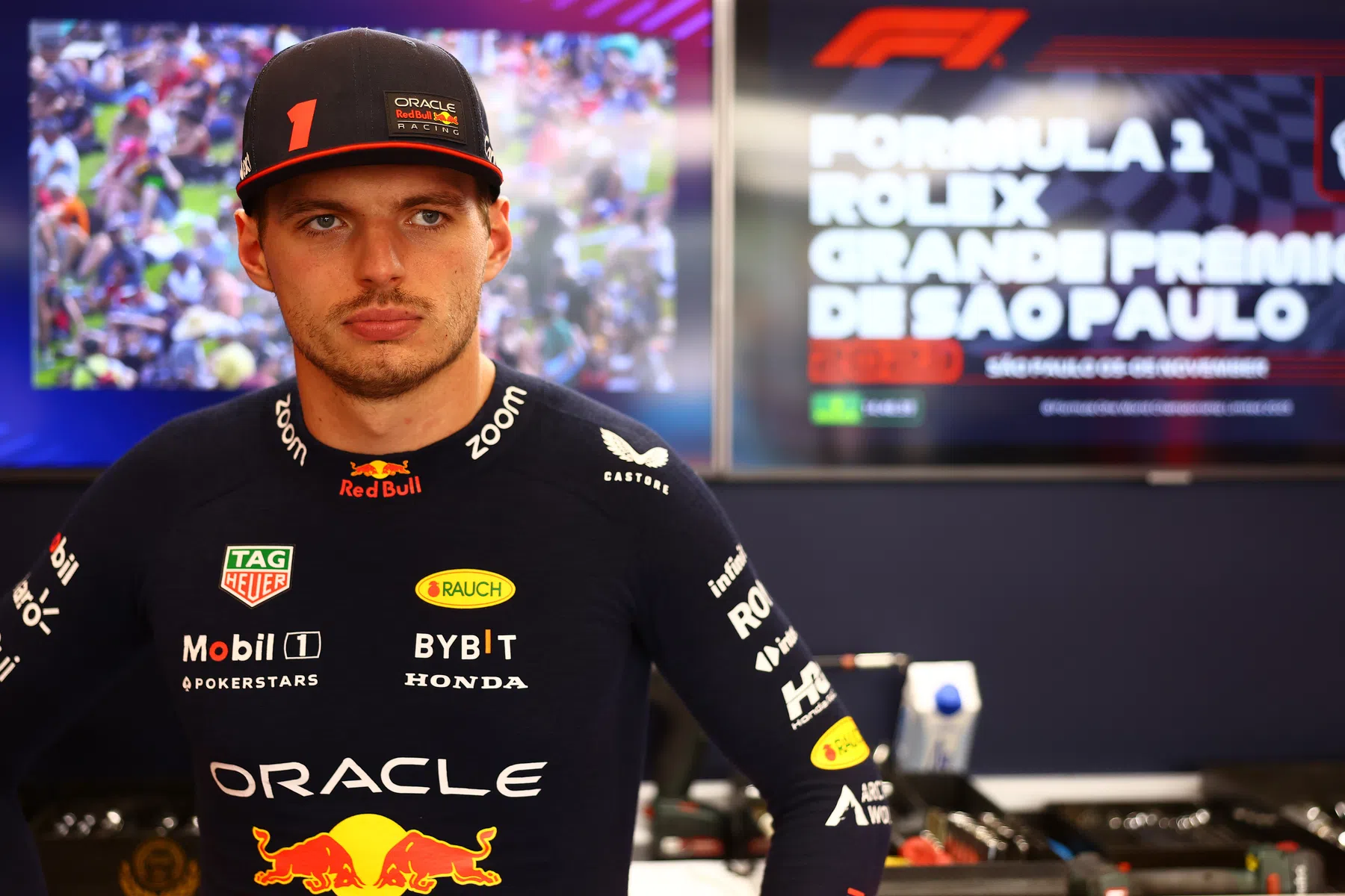 Verstappen sobre el Red Bull en seco GP Brasil 2023 F1 Interlagos