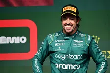 Thumbnail for article: Alonso explains what 'game' he played to beat Perez in Brazil