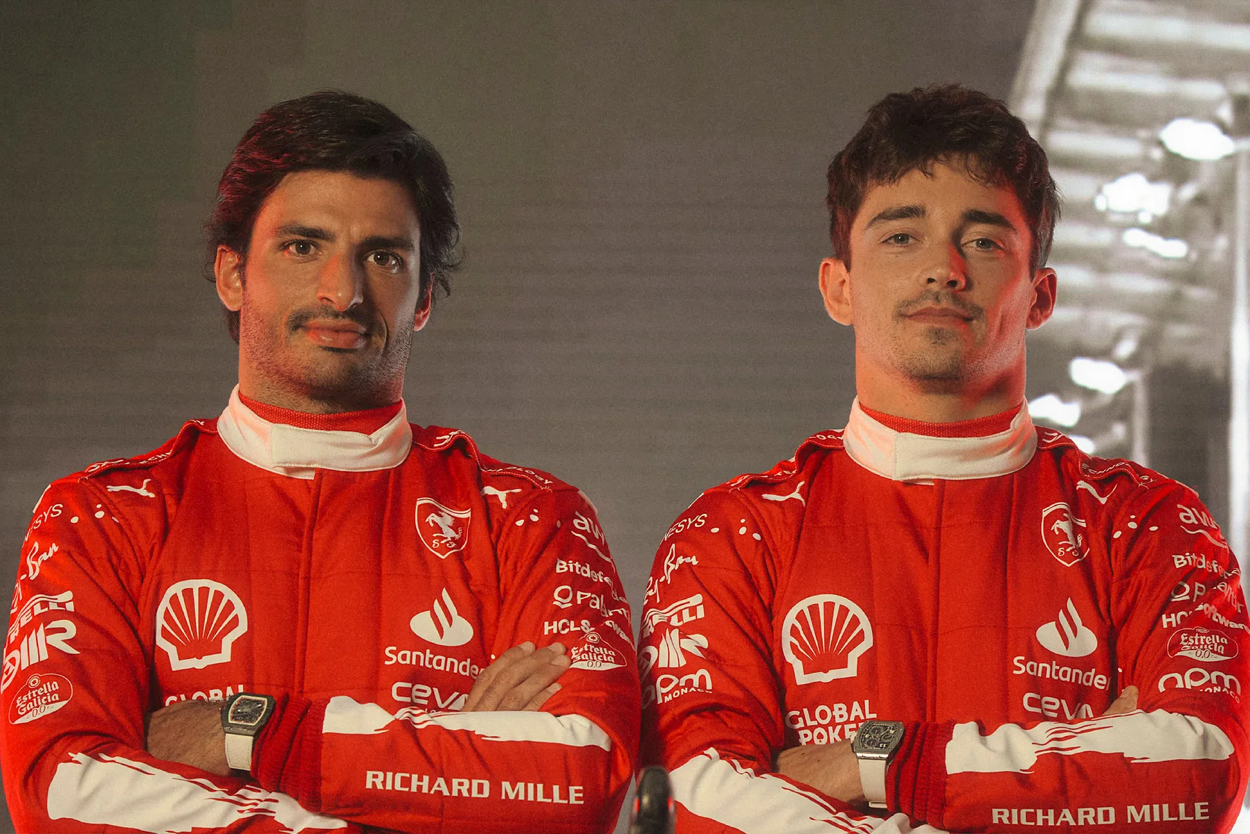 ferrari have special racing suit for Las Vegas GP