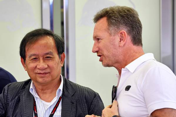 Christian Horner summits Thailand Yoovidhya position Perez