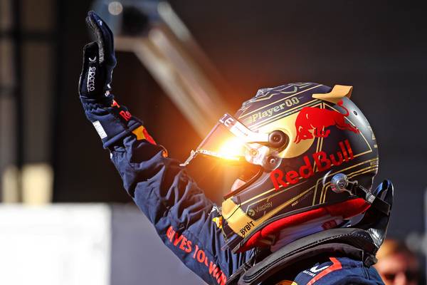 Verstappen TAG Heuer horloge geluksbrenger 