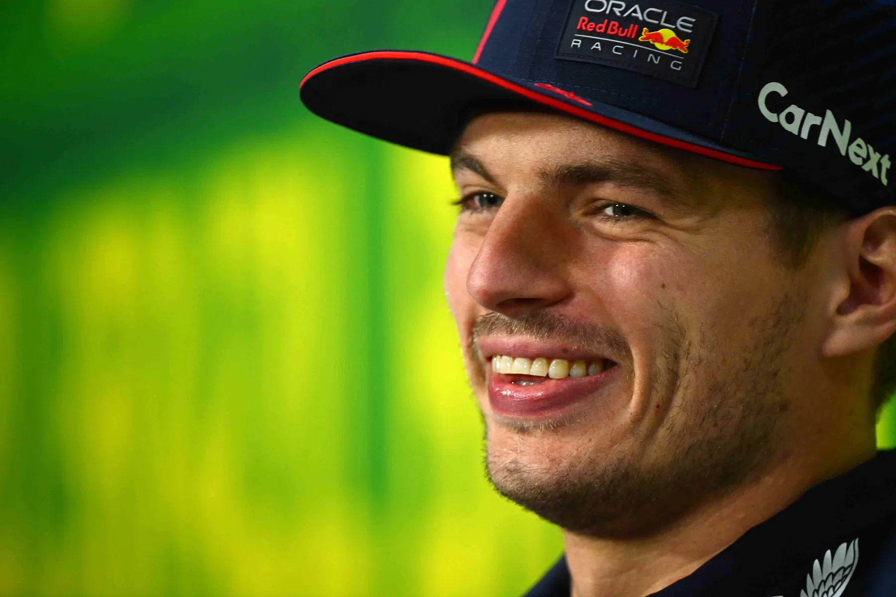 geen max verstappen in persconferentie las vegas 2023