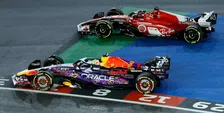 Thumbnail for article: Tijdstraf voor Verstappen na start-incident met Leclerc in GP Las Vegas