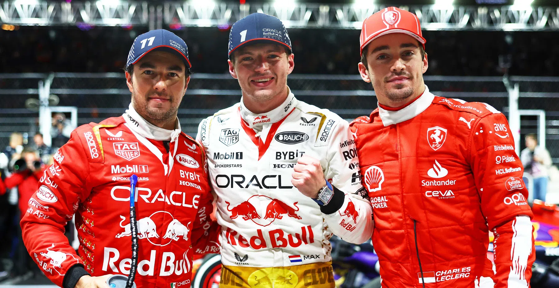 Verstappen sobre el incidente con Leclerc en el GP de Las Vegas